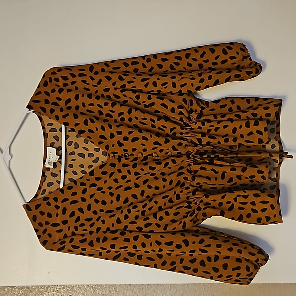 Everly Animal Print Top